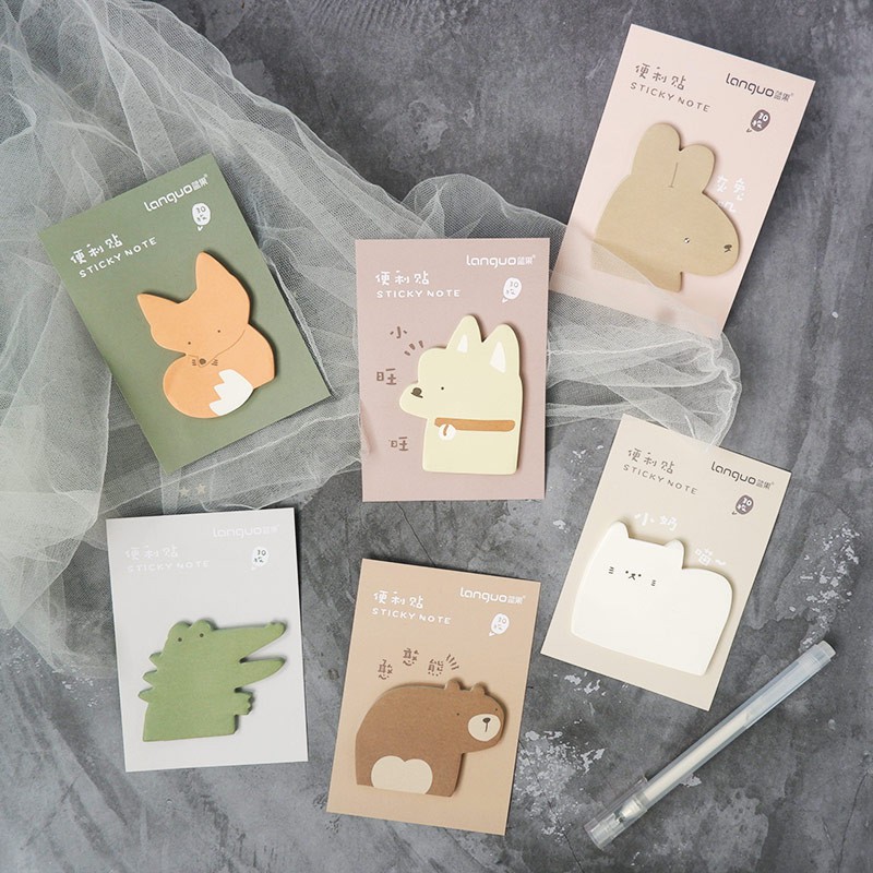 Rolypoly Animal Sticky Notes [Creativ]