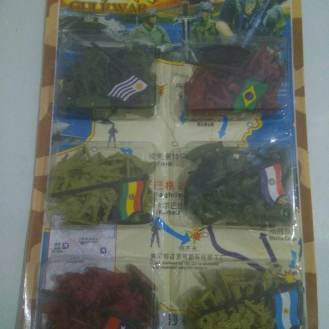 Mainan tentaraan 6kolom