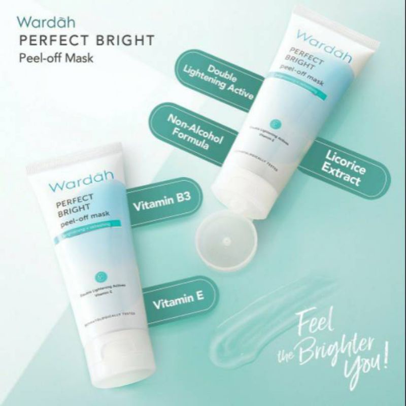 peel off perfect bright wardah