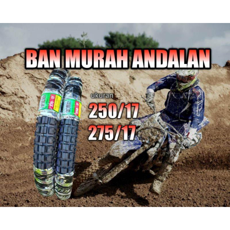 ban luar semi trail ring 17