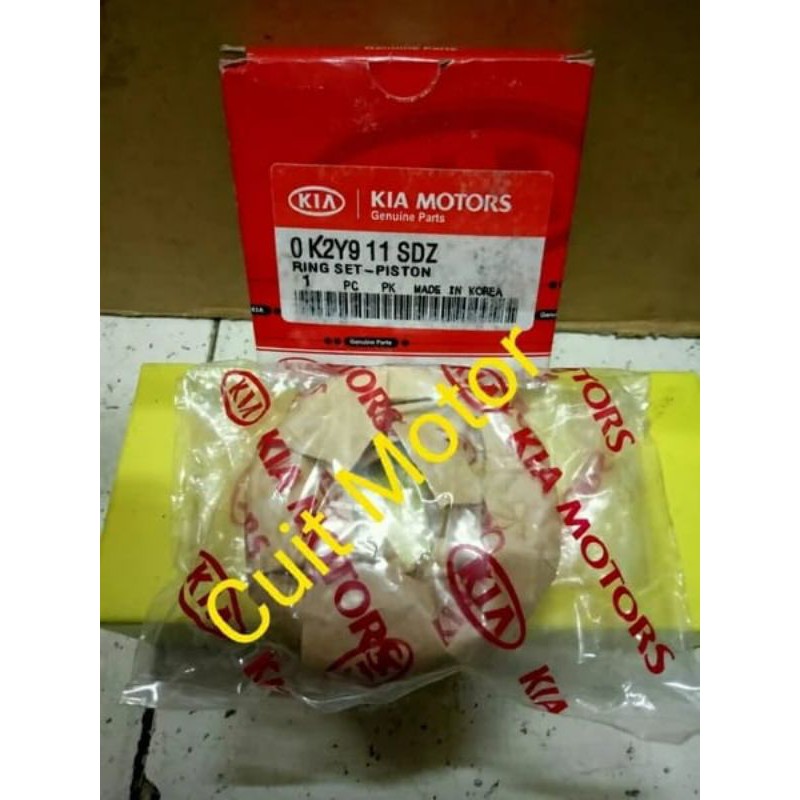 RING PISTON SET KIA TIMOR DOHC SIZE 1.00