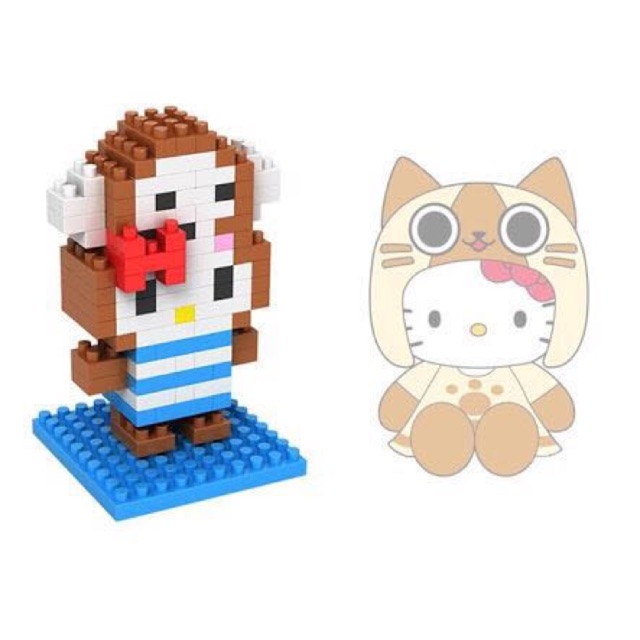 Hello Kitty Monkichi nanoblock