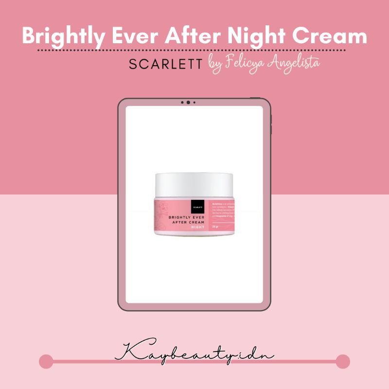 SCARLETT Brightly Cream