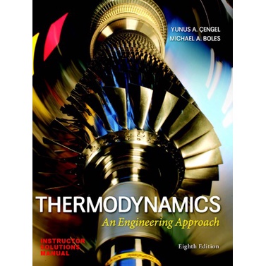 Thermodynamics: An Engineering Approach 8th Edition