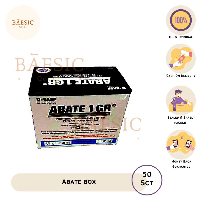 Abate Box 50 Sachet*