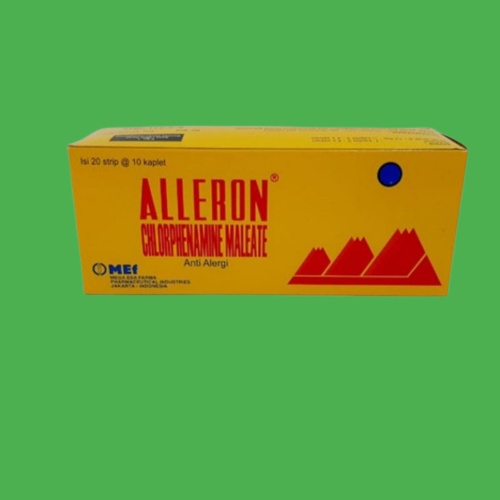 ALLERON TABLET PER BOX ISI 20 STRIP