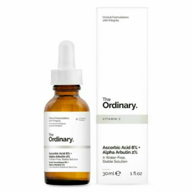 THE ORDINARY Ascorbic Acid 8% + Alpha Arbutin 2%