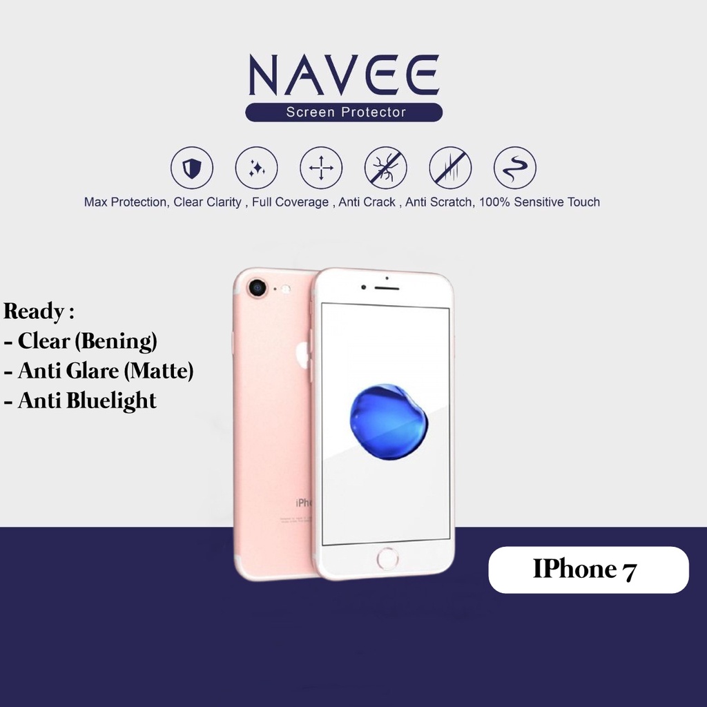 Navee Seal iPhone 7 / 7 Plus Anti Break Screen Protector