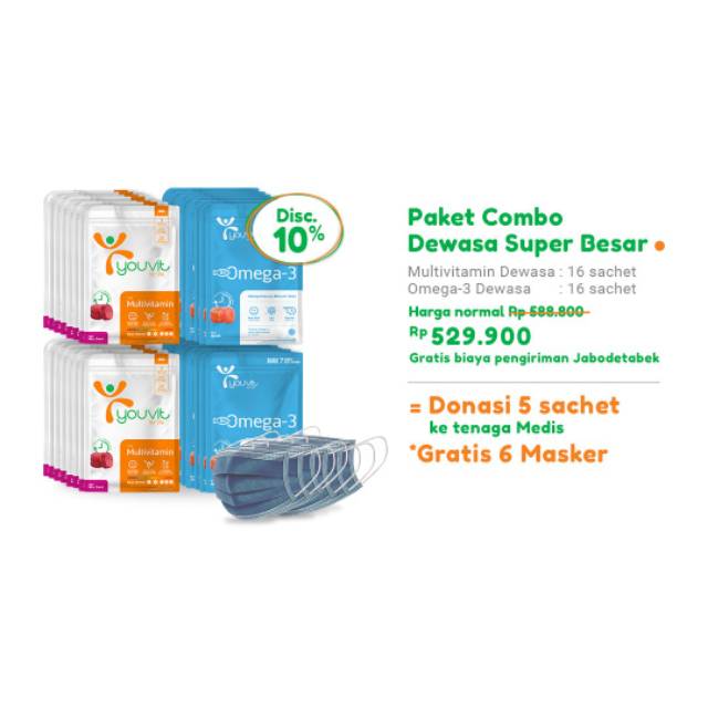 Paket Youvit dewasa
