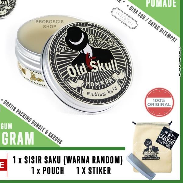 ♀ Oldskull Medium Hold Bubble Gum Pomade Ω