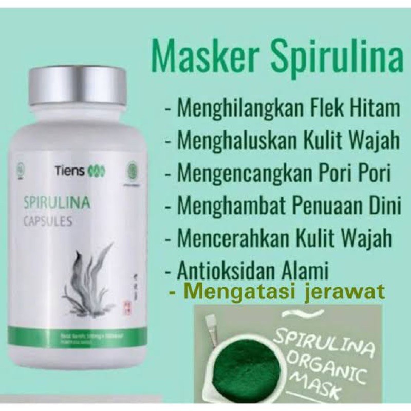 KAPSUL SPIRULINA
