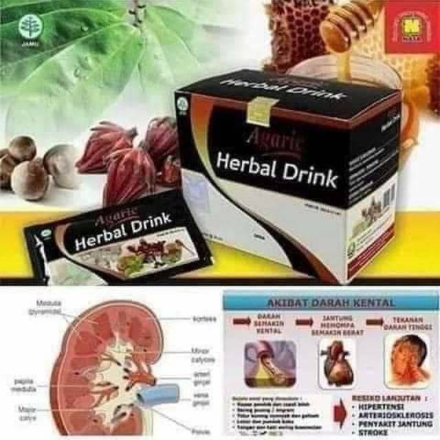 Agaric herbal drink