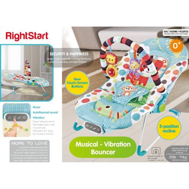 Bouncer Musical Vibration RightStart