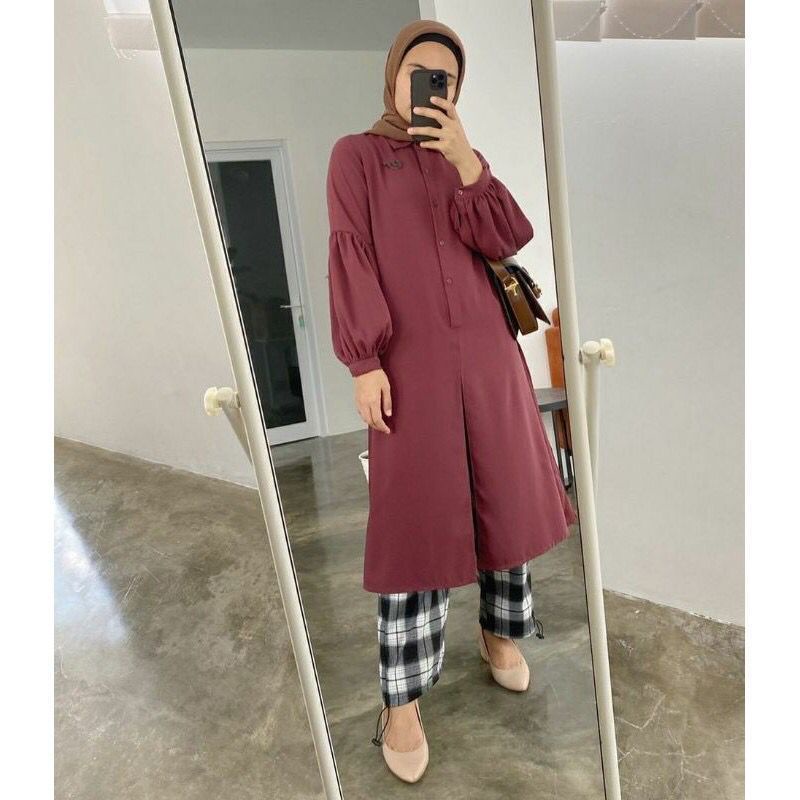 Zakia Long Tunik (Realpict)