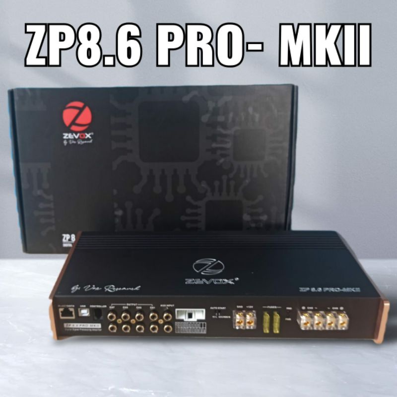 Processor DSP Zevox ZP 8.6 Pro MK II - SCA Audio