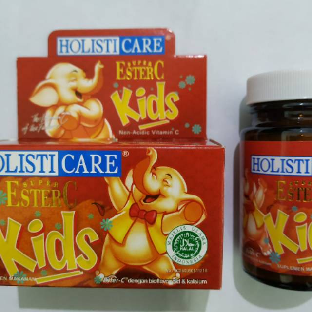 Ester C vitamin C suplemen makan anak