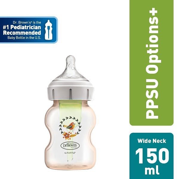 DR BROWNS ppsu options wide neck 150ml