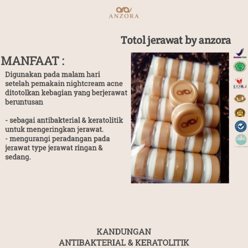 Totol Acne Anzora
