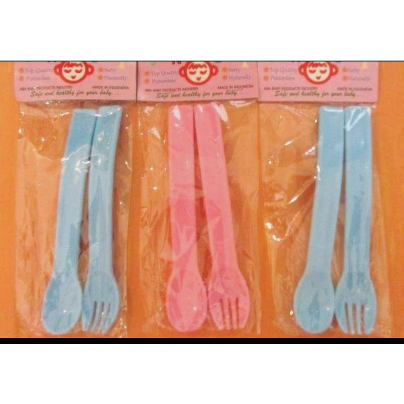 SENDOK GARPU BABY NINIO// SPOON FORK TRAINING