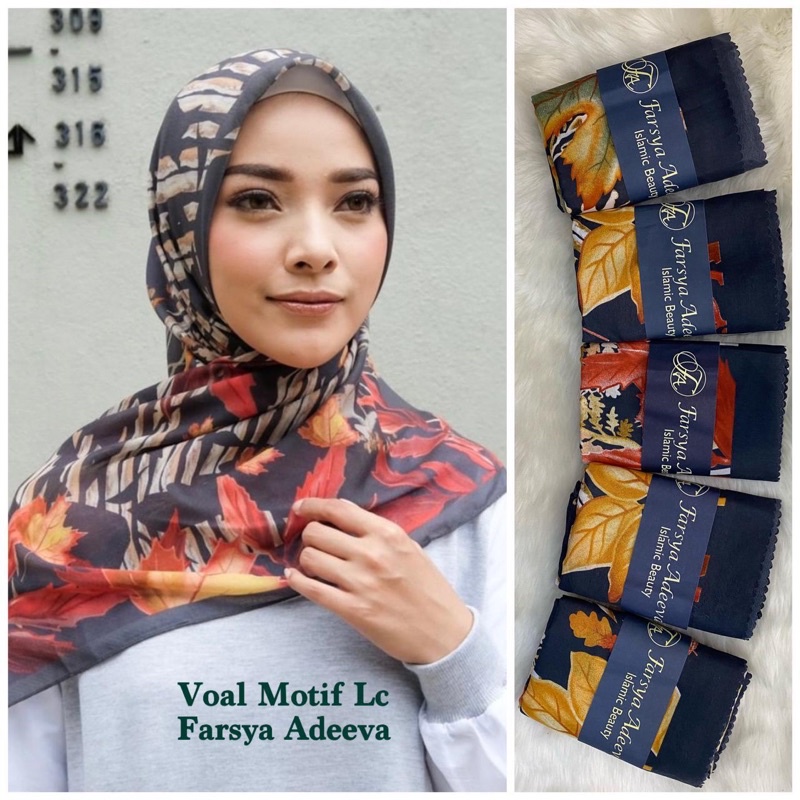 Adeevha scarf lc motif