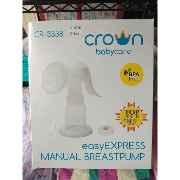 manual Breast pump crown