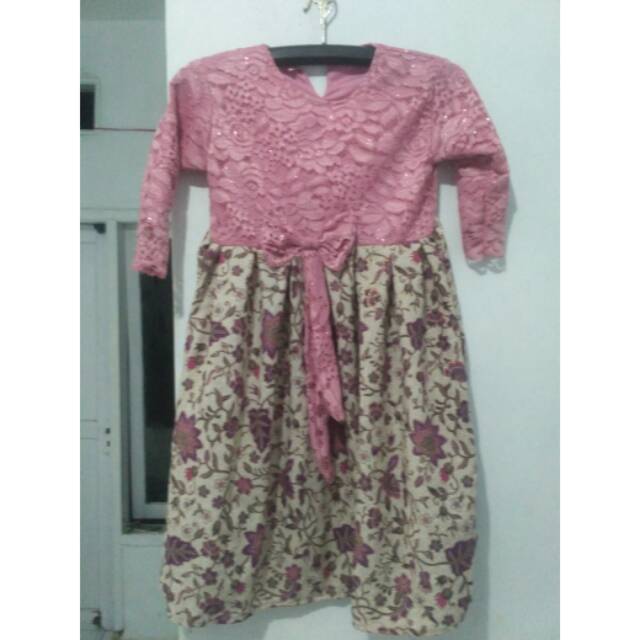 Gamis brukat anak