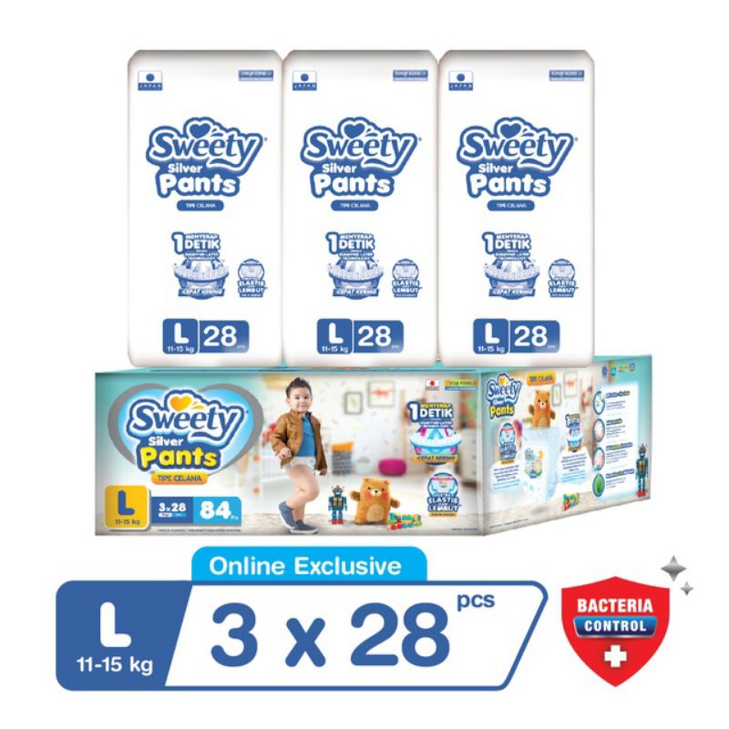pempers sweety silver L