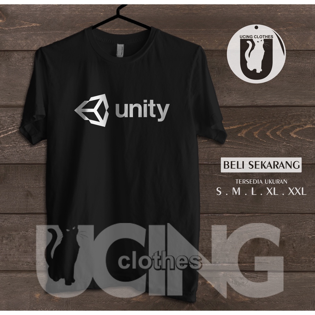Kaos Baju Unity Logo Kaos Game