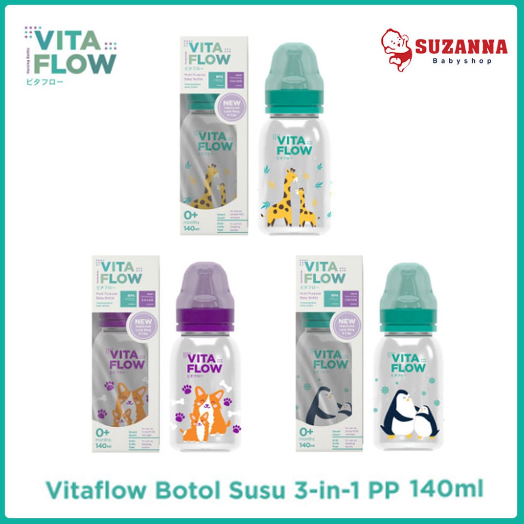 Vitaflow Botol Susu 140ml