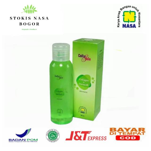 COSHAM NASA – Collaskin Shampoo Collagen & Stemcell