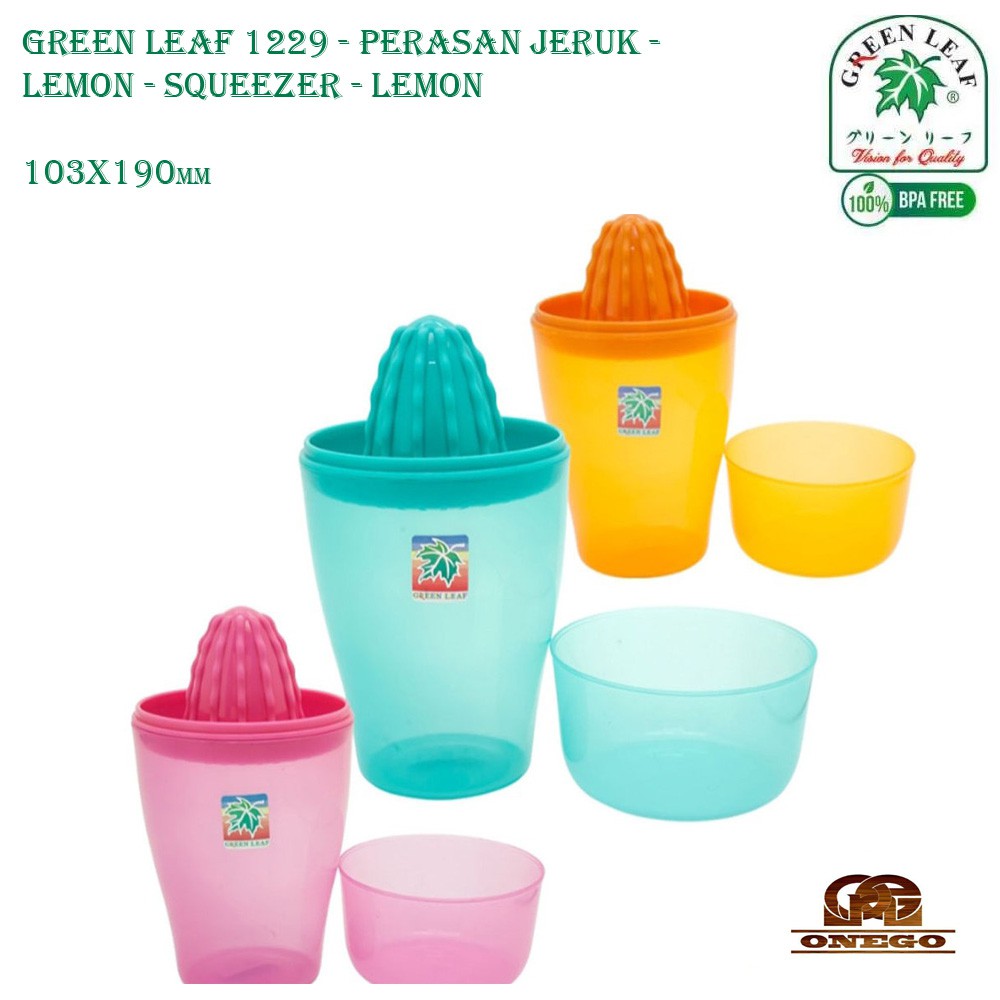 GREEN LEAF 1229 - PERASAN JERUK - LEMON - SQUEEZER - LEMON