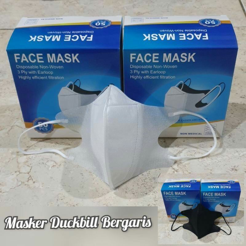 MASKER DUCKBILL ECERAN