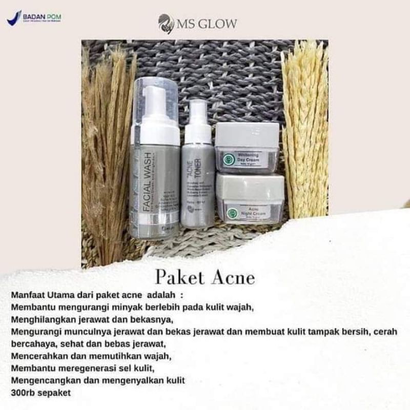 paket wajah MsGlow