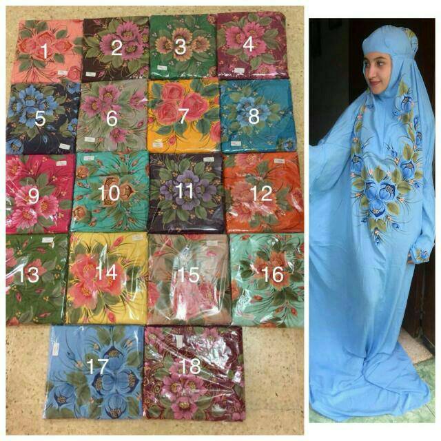 Mukenah lukis 1
