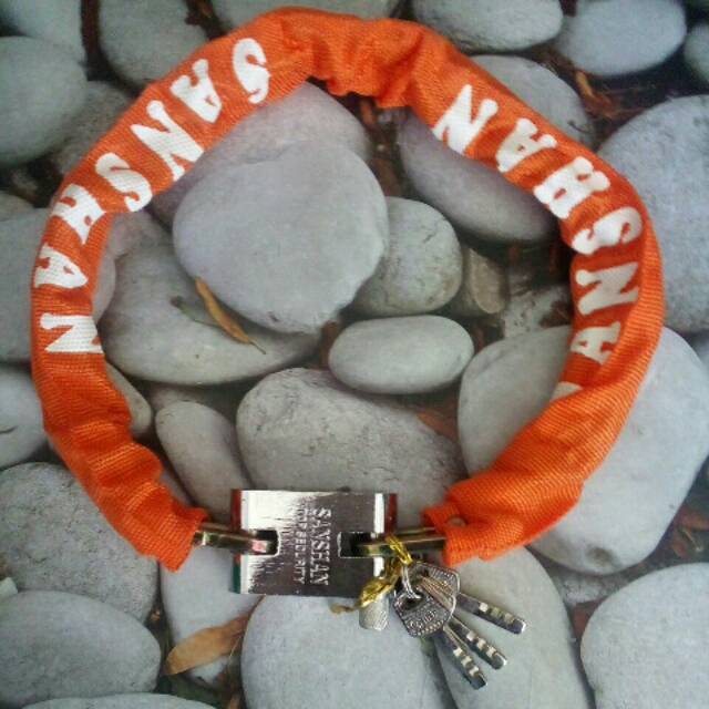 Rantai gembok motor