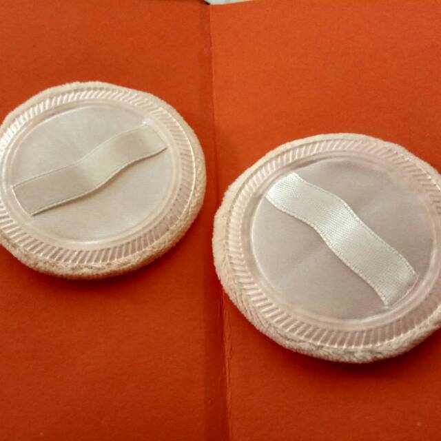 Sponge Bedak Bulat Kecil 2 pcs