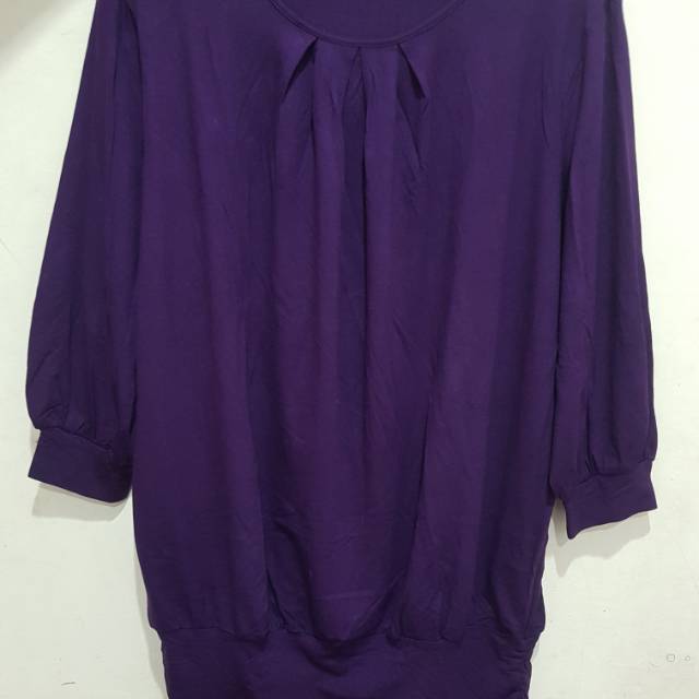 Blouse ungu (Eprise)