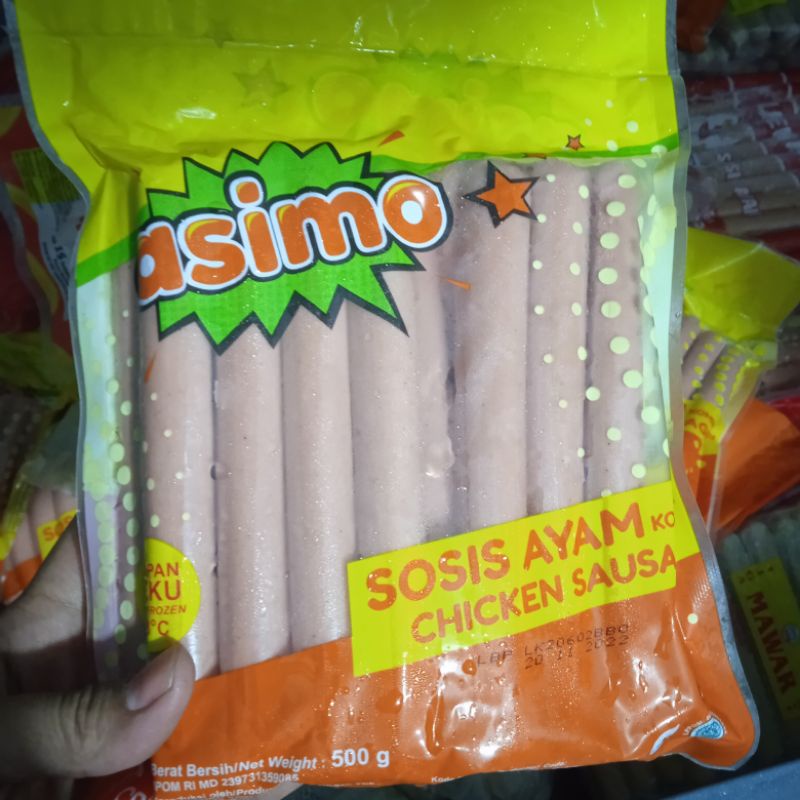 sosis ayam asimo 500gr
