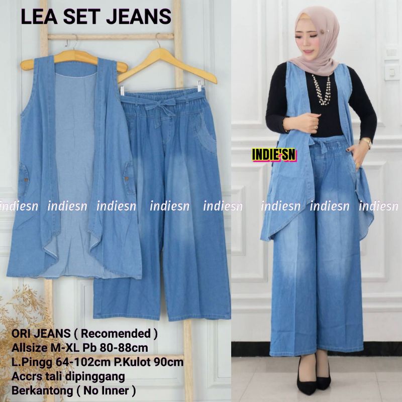 setelan jeans