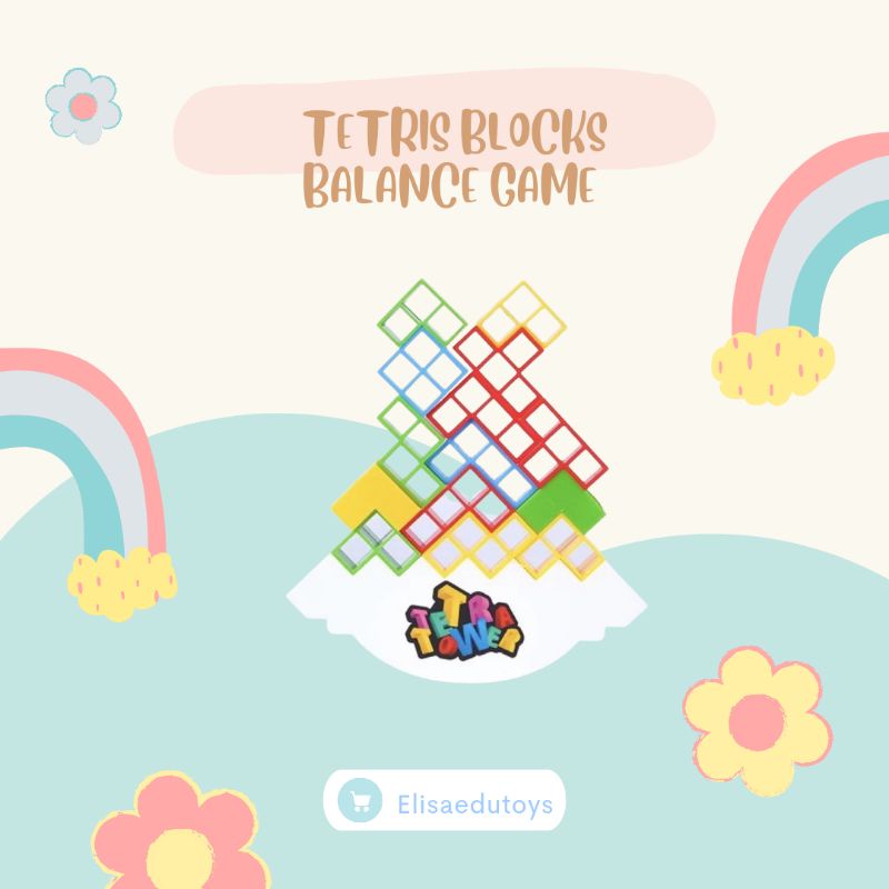 tetris blocks balance game