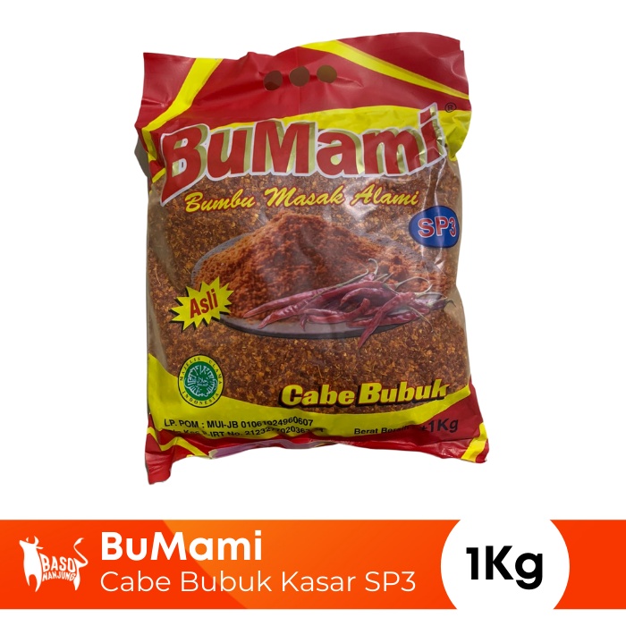Bumami Cabe Rawit Bubuk SP3 (Kasar) 1Kg