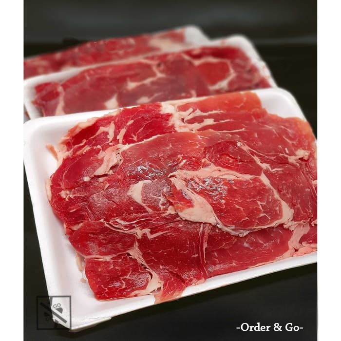 Daging Cuberoll Slice Kemasan 500gr