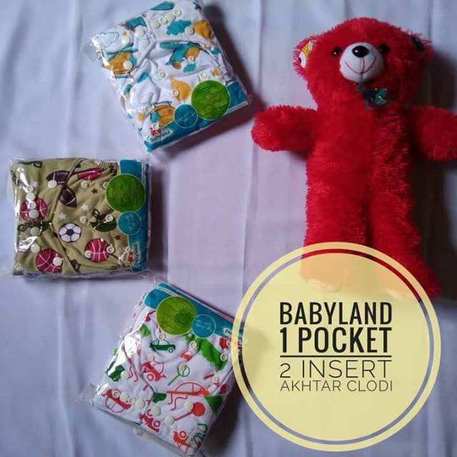 BABYLAND SNAP MICROFIBER