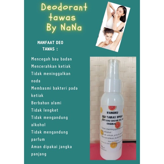 deodorant tawas