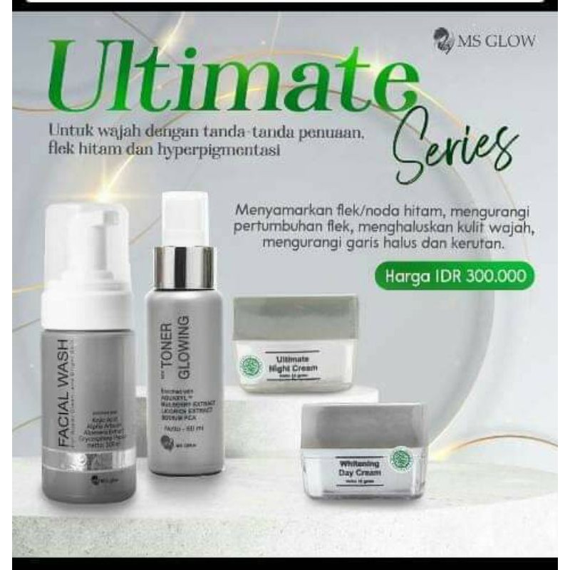 MsGlow paket wajah ULTIMATE