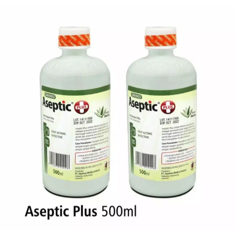 handsanitizer onemad aseptic plus Refill 500 ml