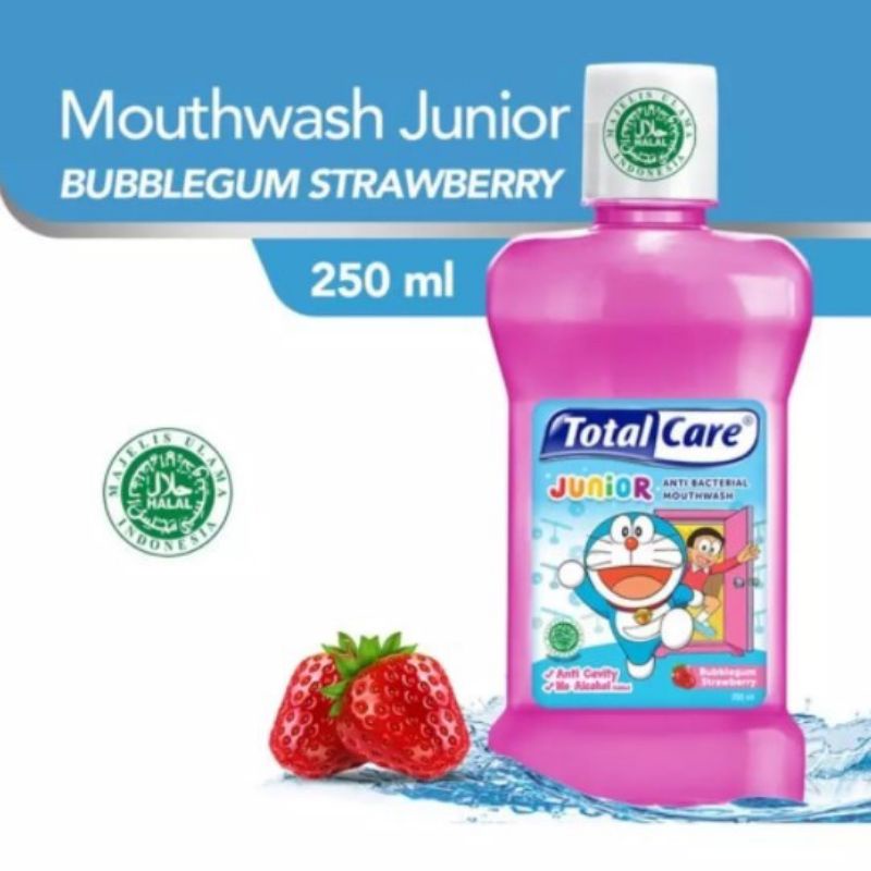 Total care junior 250ml(strawberrybublegum)