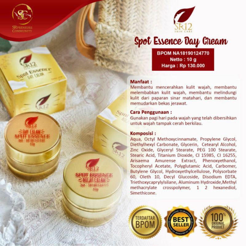 Spot essence cream 10 gr