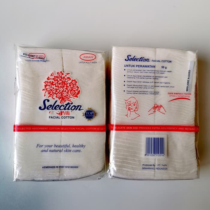Kapas Selection /Kapas Wajah Selection 50gr