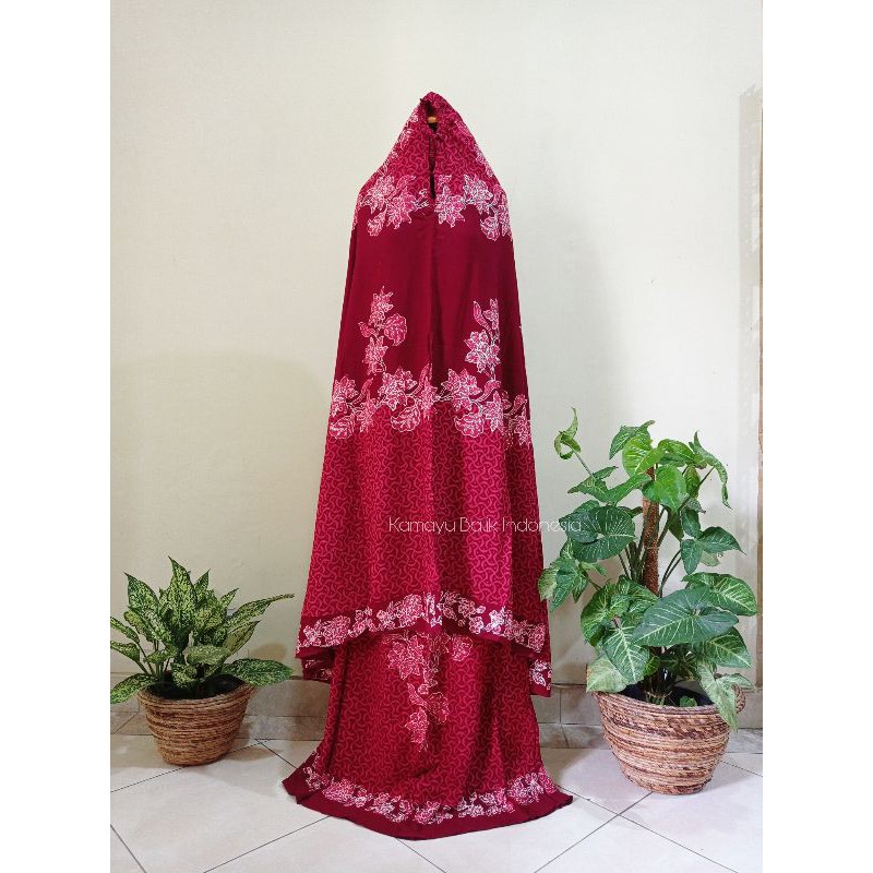 Mukena Batik Cap
